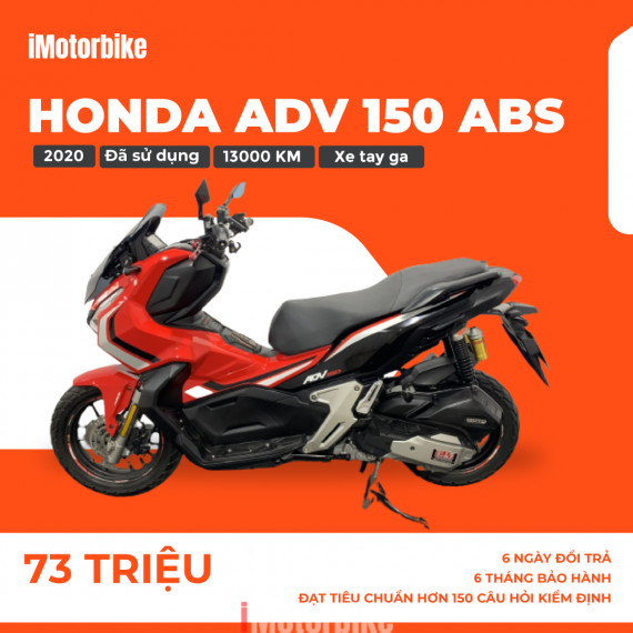 HONDA ADV 150 ABS BSTP CHÍNH CHỦ | Đã dùng xe máy, xe môtô iMotorbike  Vietnam