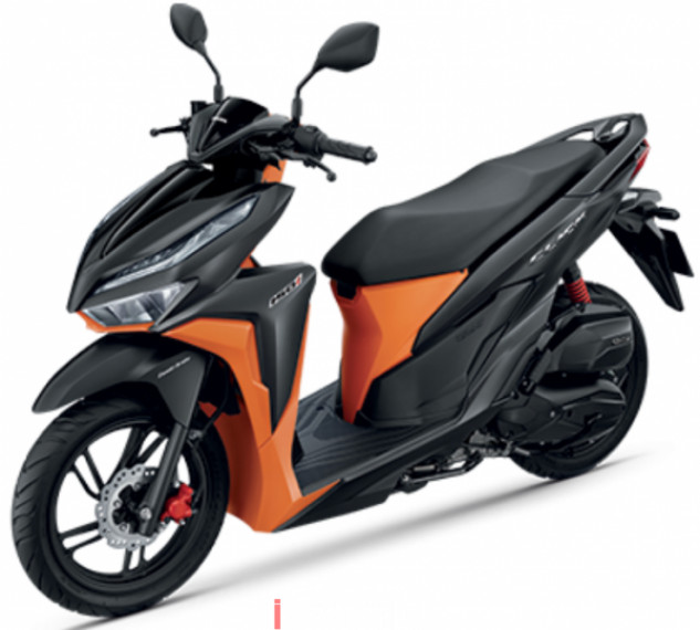 Honda Click 150 Đen Cam Thái Lan (2020) | Mới xe máy, xe môtô ...