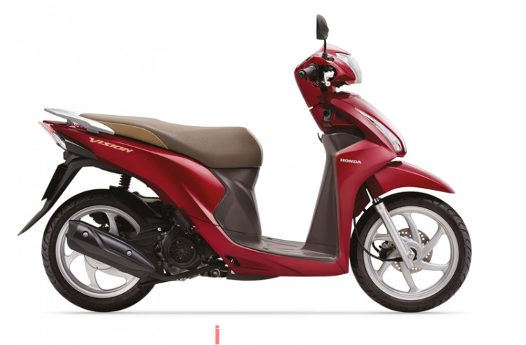 honda vision-110cc red 30790000₫ | Mới xe máy, xe môtô iMotorbike Vietnam