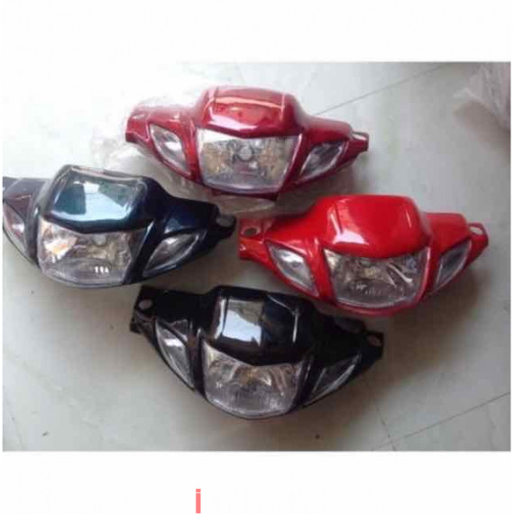 đầu đèn pha wave i(red) | Cụm đèn pha xe máy, xe môtô iMotorbike Vietnam