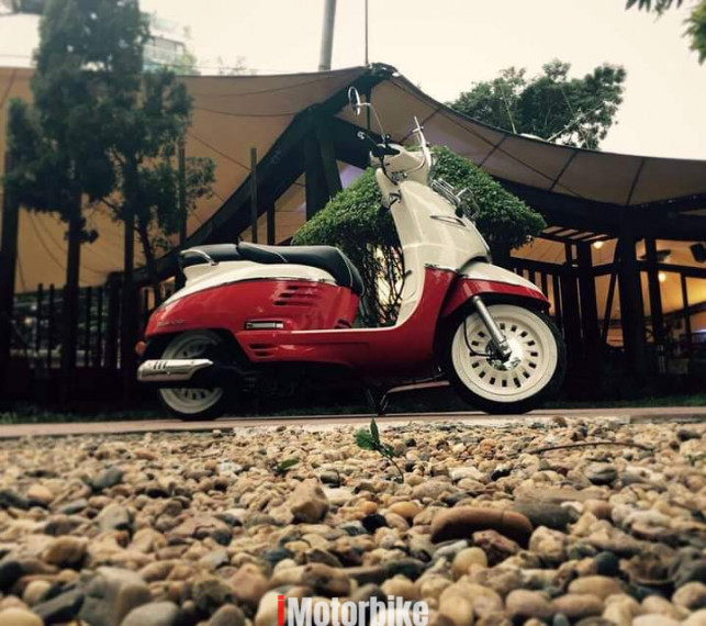 Xe Máy Peugeot Django 125cc (Đỏ) | Mới xe máy, xe môtô iMotorbike Vietnam