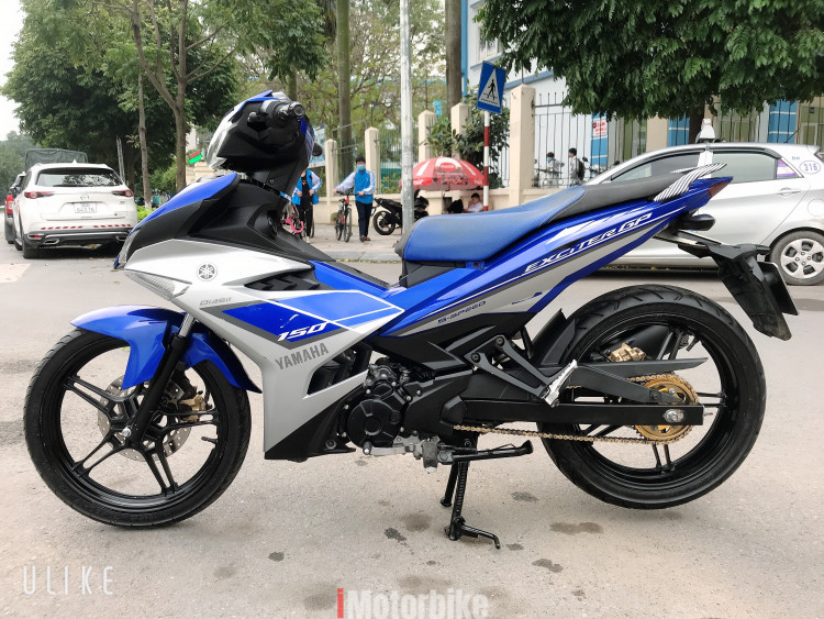 Exciter 150 xanh GP biển Hà Nội 2016
