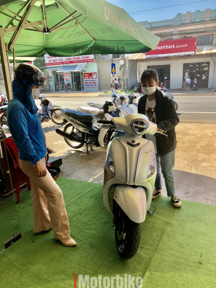 Xe Grande hybrid | Mới xe máy, xe môtô iMotorbike Vietnam