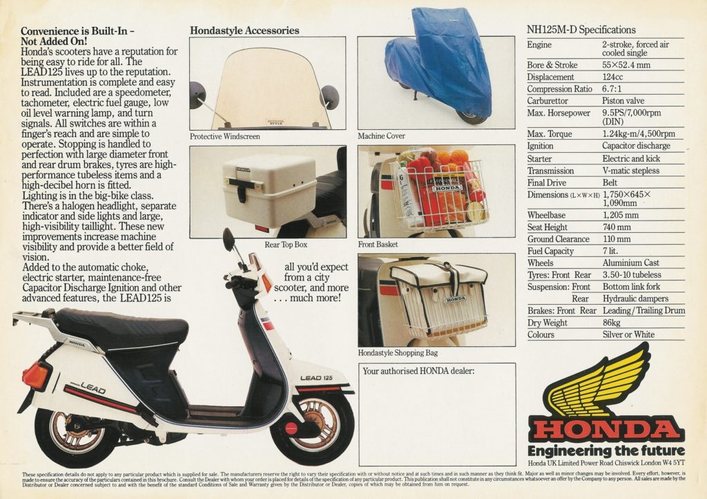 Характеристика хонды. Honda lead nh125. Honda lead 125 Brochure. Honda lead 50 nh50w,x,1. Документы на Хонда лид 50.