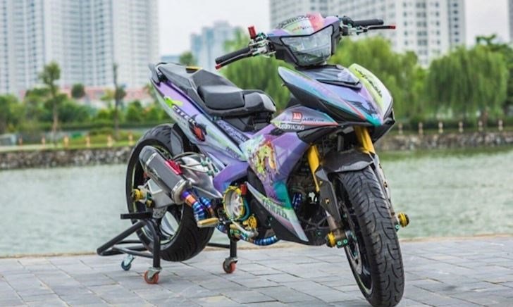 Yamaha Exciter bản độ hầm hố của biker TPHCM chi phí 250 triệu đồng  Xe  máy