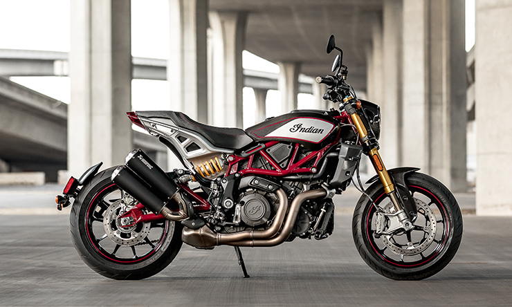 Một Chiếc Ftr S Phien Bản đặc Biệt đang được Indian Phat Triển Tin Tức Imotorbike