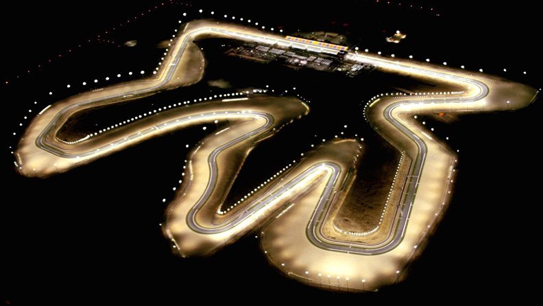 Trường đua Losail International Circuit tại Qatar để tổ chức MotoGP 2022