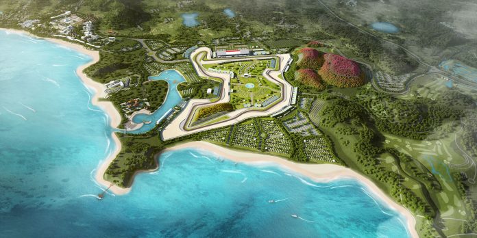 Đường đua Mandalika ở Indonesia để tổ chức buổi đua thử tiền mùa giải MotoGP 2022