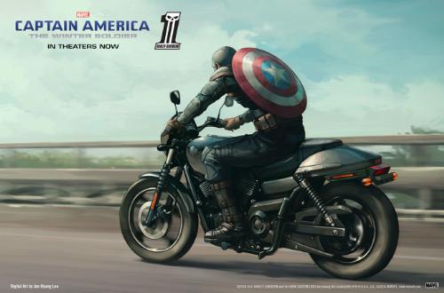 Harley Davidson Street 750 của Captain America