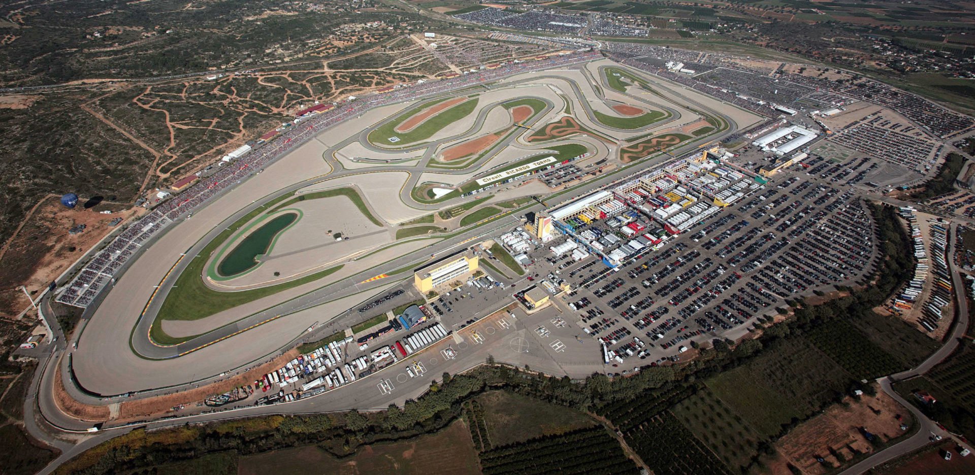 Đường đua Ricardo Tormo ở Valencia để tổ chức sự kiện MotoGP 2022