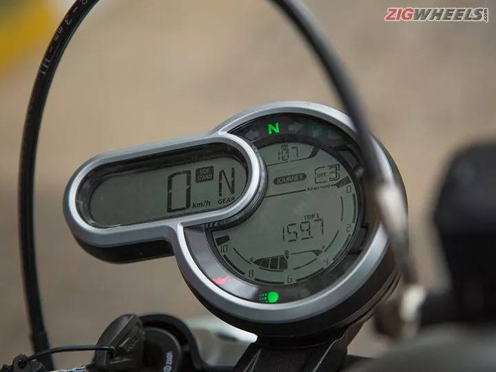 Đồng hồ kiểu mới trên Ducati Scrambler 1100