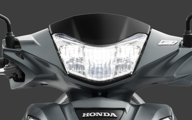 Xe máy Honda Future được trang bị đèn LED