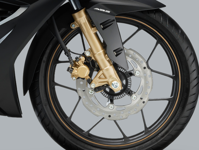 Honda Winner X sử dụng hệ thống chống bó cứng phanh ABS
